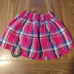 COPY - Gilly Hicks pink plaid mini skirt